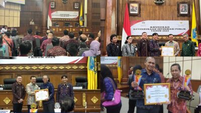 Pemkab Jembrana Raih Penghargaan Praja Anindita Mahottama Anugerah Keterbukaan Informasi Publik Provinsi Bali 2024