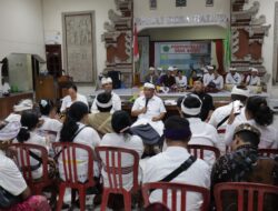 Bupati Tamba Hadiri Kegiatan Renungan Suci Malam Siswa Ratri Bersama Anggota Pertuni