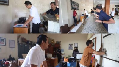 Tumbuhkan Rasa Gotong Royong dan Kerjasama, Bupati Kembang: Hari Ini Melaksanakan Bersih-bersih