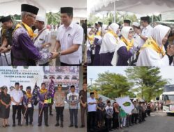 Pemberangkatan Jamaah Haji, Bupati Kembang Doakan Semoga Seluruh Jamaah Haji Diberi Kelancaran dan Kesehatan