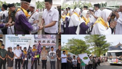 Pemberangkatan Jamaah Haji, Bupati Kembang Doakan Semoga Seluruh Jamaah Haji Diberi Kelancaran dan Kesehatan