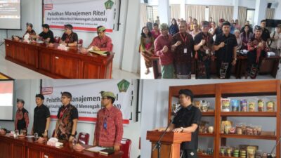Bupati Kembang Buka Pelatihan Manajemen Retail dan Kurasi Produk