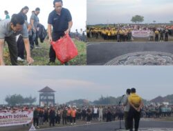 Kegiatan Bakti Sosial, Bupati Kembang Sampaikan Apresiasi Atas kolaborasi yang Solid Antara Pemda, TNI dan Polri