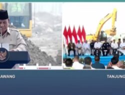 Sapa TW, Presiden Prabowo Akui Awalnya Enggan Hadir di Groundbreaking Industri Baterai Karawang