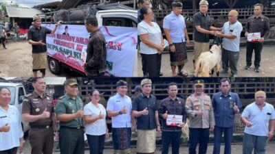Bupati Kembang Berharap di Tahun Depan Bisa Merata Diberikan Bantuan Hewan Qurban