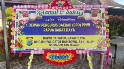 Ketum PPWI Melantik DPD PPWI Papua Barat Daya