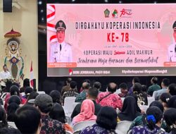 HUT Koperasi ke-78, Bupati Kembang: Koperasi yang Sehat dan Inovatif, Ekonomi Masyarakat Akan Semakin Kuat