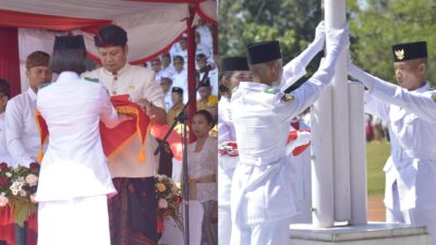 Pemkab Jembrana Gelar Upacara Bendera HUT Kemerdekaan RI ke-80 di Stadion Pecangakan Jembrana