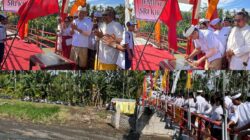 Warga Yehembang Sambut Gembira, Jembatan Gantung Telah Diresmikan Bupati Kembang Hartawan
