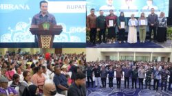 Bagi Penerima Bantuan Modal Usaha PNM, Bupati Kembang: Saya Berharap Ibu-Ibu Semua Bisa Mengelola Uang dengan Baik