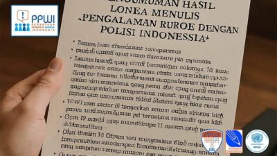 PPWI Umumkan Hasil Lomba Menulis “Pengalaman Buruk dengan Polisi Indonesia”