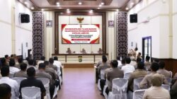 Kegiatan Anev, Arahan Kapolda Lampung Jadi Momentum Penguatan Soliditas dan Kinerja Jajaran Polres Tulang Bawang