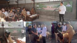 Bupati Kembang dan Wabup Patriana Serahkan Hewan Qurban ke Semua Masjid di Jembrana