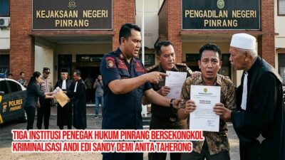 PPWI Bongkar Dugaan Persekongkolan Hukum dan Kriminalisasi Warga di Pinrang
