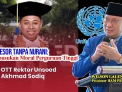 Profesor Tanpa Nurani: OTT Rektor Unsoed dan Pembusukan Sistemik Dunia Akademis