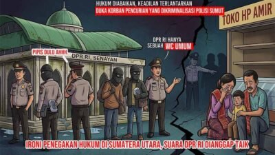 Tangkap Pencuri Malah Jadi DPO: Rekayasa Hukum di Medan Abaikan Rekomendasi DPR RI