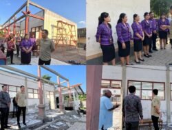 Pantau Swakelola e-Revitalisasi Sekolah, Bupati Jembrana Minta Pengerjaan Rampung Tepat Waktu