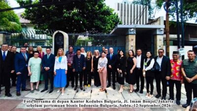 Kemitraan Strategis Indonesia-Bulgaria: Dorong Kerjasama Logistik, Agribisnis, hingga Teknologi AI