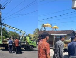 Tingkatkan Keselamatan Warga dan Estetika Desa, Pemkab Jembrana Perbarui Jaringan PJU Padam