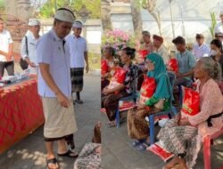 Pemkab Jembrana Salurkan Bantuan Beras untuk 367 Lansia Kurang Mampu