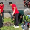 Tekankan Kepedulian Lingkungan, Bupati Jembrana Turun Langsung Gotong Royong Bersama ASN