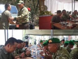 Perkuat Kemanunggalan TNI dan Daerah, Menhan Tinjau Kesiapan Yonif TP 928/BSY Jembrana ​